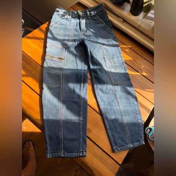 MOTHER Denim - MOTHER Women's Blue Straight Jeans